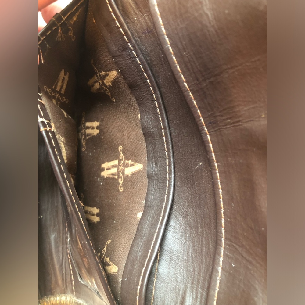 American West NWOT tri-fold leather wallet - Picture 10 of 12